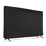 kwmobile Dust Cover for 40" TV - Fabric Case TV Protector for Indoor Flat Screen TVs - Black