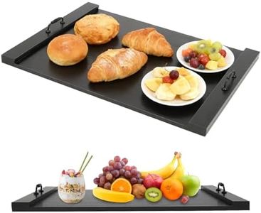 Stove Top Cover – 30" x 22" Wooden Noodle Board with Handles, Extra Counter Space Stove Protector & Decorative Tray for Gas or Electric Ranges, Apartments & RV Kitchens