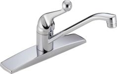 Delta Faucet 100LF-WF Classic, Single Handle Kitchen Faucet, Chrome