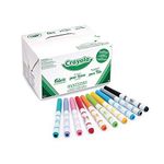 Crayola 588215 Fabric Marker Classpack, Ten Assorted Colors, 80 Markers Set ,10