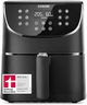 COSORI Heißluftfritteuse, Airfryer Testsieger 2024, 11-in-1 Air Fryer XXL 5,5L, Heissluftfritteuse mit Shake-Reminder, 97,3 Prozent ölsparend, 67,5 Prozent energiesparend, spülmaschinenfest Körbe