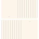 DALIX PVC Vertical Blind Replacement Slats Curved Smooth Ivory 70.5 Length 20 Pack