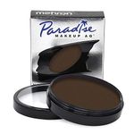 Mehron Makeup Paradise Makeup AQ Face & Body Paint (40 gm) (DARK BROWN)
