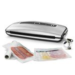 FoodSaver Food Vacuum Sealer System with Compact Design and Handheld Accessory | Includes Assorted Vacuum Bags | FFS015X