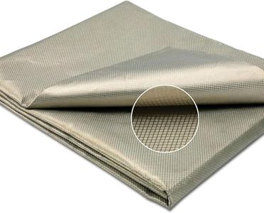 Faraday Fabric,Faraday Cloth 43.3"x118" Big 3.3 Yard Nickel Copper Conductive Military Grade Material Protective Fabric