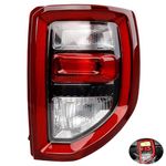 Taillights, Compatible with 2021 2022 2023 Ford Bronco Sport, Replace M1PZ-13404-A Led Driving Running Lamps Reverse Parking Barke Turn Signal Lighting Rear Right Passenger Side Tail Lights Assembly