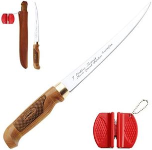Martini & Lansky Marttiini 903410 Classic Superflex cuchillo para filetear - Cuchillo de 30,6 cm, combo de cuchillo y afilados, extremadamente afilado, muy flexible, para carne y pescado