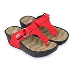 ADDA (LABEL) CORAL-7 || Durable & Comfortable || 2D Sole || Lightweight || Fashionable || Super Soft || Outdoor Slipper || Wedges for Women