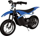 Razor MX125 Dirt Rocket Electric-Powered Bike with Authentic Motocross Geometry, Rear-Wheel Drive,100-watt, high-Torque, Chain-Driven Motor, for Kids 7+