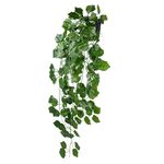 Tdas Artificial Plants with Pot Leaves Hanging Ivy Garlands Plant Greenery Vine Creeper Home Decor Door Wall Balcony Decoration Party Festival Craft (1 Pcs Grapes Plant)