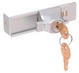 CRL Aluminum Stick-On Showcase Lock - Randomly Keyed