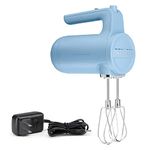 KitchenAid KHMB732VB Cordless Hand Mixer, 7 Speed, Blue Velvet