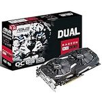 ASUS AMD DUAL-RX580-O8G Radeon RX 580 OC Edition 8 GB GDDR5 PCI Express 3.0 Gaming Graphics Card (DUAL-RX580-O8G)