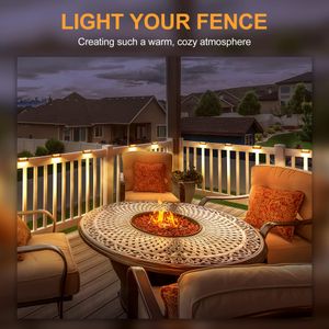 Solpex Solar Step Lights, 16-Pack Outdoor LED Pathway Lighting