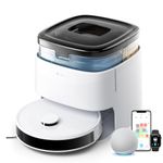 Lefant M3 Robot Vacuum and Mop - 12,000Pa Suction with Smart Obstacle Avoidance, Dual Spinning Mop for Pet Hair & Dust, Auto Mop Washing & Drying, App & Voice Control