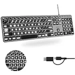 Macally Wired Keyboard for Mac (USB