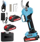 POIFL Electric Secateurs, Max Cutting 50mm, Cordless Electric Pruners with 4000mAh Batteries | 1000W Brushless Motor & SK7 Blades,Professional Garden Power Tools for Plants, Hedges, Trees, and Flowers