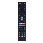 RESORB LED 601 Voice Remote Control Compatible for BPL & Motorola LCD LED TV, Smart TV Voice Remote Suitable for Android 4k Led UHD Hd with Voice Command and Google Assistant Plus 4 OTT Hotkeys