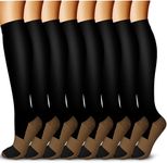 QUXIANG Copper Compression Socks fo