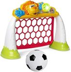 Chicco Goal League Pro Kids Football Goal, Electronic and Interactive Game, Scoreboard with Lights and Sounds, 3 Game Modes, Soft Plastic Kids Football Included - Kids Toys Ages 2-5