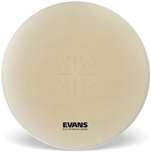 Evans Strata 1400 Power Center Reverse Dot Concert Bass Drum Head, 40 Inch