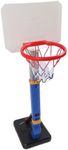 Pool Basketball Hoop, 5 Height Adjustable Portable Poolside Basketball Stand for Indoor Outdoor, Water Resistant with Decor Function, Fun Family Bonding, Kids Sports Entertainment