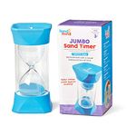 Learning Resources Jumbo Sand Timer (1-Minute), Blue, One Size