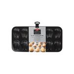 Tala Performance 12 Cup Madeleine Shell Cake Pan, Professional Gauge Carbon Steel with Eclipse Premium Non-Stick Coating, Cake Tin