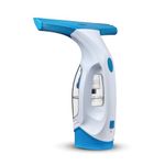 Tower T131001 Cordless Window Vac Cleaner with Rechargeable Battery, 150ml Water Tank, 20W, Cool Blue