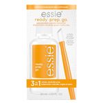 essie ready. prep. go. advanced cuticle remover, 3-in-1 cuticle, nail, and skin prep, extends essie colour by up to 2 days, vegan, 30ml