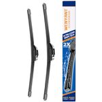 OEM Quality 22 inch + 22 inch Universal J/U Hook Front Windshield Wiper Blades For My Car All-Season Automotive Replacement Blades 2 Pack