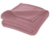 Cloth Fusion Polar Fleece Blanket Single Bed For Winter (60X90 Inches, Blush Pink, 100 Tc)