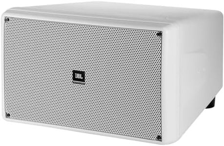 JBL Control SB2210 Dual 10-inch Compact Subwoofer - White