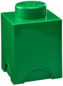 Room Copenhagen RC40011734 Lego Boîte de Rangement Brique Plastique Vert 45 x 35 x 25 cm