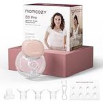 Momcozy S9 Pro Updated Wearable Breast Pump, Hands-Free, Longest Battery Life & LED Display, Portable Electric Breast Pump with 2 Modes & 9 Levels - 24mm (Pink, 1 Count)