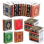 30 Pack 1:12 Scale Miniatures Dollhouse Books,Assorted Timeless Miniatures Books,Books Model Decoration for Dollhouse,Dollhouse Accessories Toy Supplies for Boys and Girls