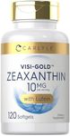 Zeaxanthin 14 mg | 120 Softgels | Supports Eye Health | Non-GMO, Gluten Free Supplement | by Carlyle