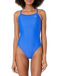 TYR Women's TYReco Solid Diamondback Swimsuit, Royal, 32, DSOL1A