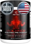 VIOLENCE Stim Free Pre Workout Powder by REVSCI, Precision Dosed Non Stim Preworkout Pump Pre Workout Caffeine Free Pre Workout Powder, Pump Supplement & Stimulant Free Nitric, Watermelon, 25 Servings