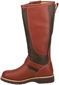 Chippewa Men's Descaro 17" Brown Vipercloth Snake Boot, Oro Russett/Espresso, 11