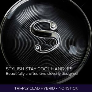 Circulon SteelShield 4-Piece Pan Set – Stainless Steel Cookware
