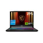 MSI Katana 15 HX, Intel 13th Gen. i5-14450HX, 40CM FHD 144Hz Gaming Laptop (16GB/512GB NVMe SSD/Windows 11 Home/NVIDIA GeForce RTX 5050, GDDR7 8GB/Black/2.4Kg) B14WEK-438IN