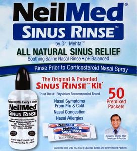 NeilMed Sinus Rinse - A Complete Sinus Nasal Rinse Kit