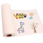 PALUDO Off White Drawing Paper Roll, 22.5 cm x 20m White Art Paper Roll Thicken 85 g/m, Eye Care Easel Paper Roll, Paper Drawing Roll for Art Sketch Paint Drawing Board