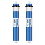 Replacement HIDROTEK Universal 75 GPD RO Membrane for Standard Reverse Osmosis Water Filter (2 Count)