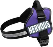 Nervous Nylon Service Dog Vest Harn