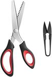 KUONIIY Pinking Shears Serrated, Co