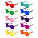 Color Therapy Glasses 10-Pack Chakra Glasses Chromotherapy Glasses Light Therapy, Assorted, One Size Fits All