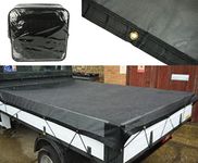 X8R Universal Flat Bed Body Canopy Cover Net Compatible with Tipper Iveco Daily Transit Netting