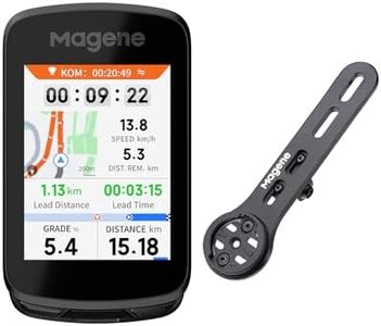 Magene C606Pro GPS Bike Computer with 7075 Alu Mount